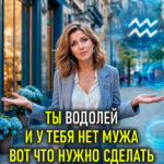 Ты ВОДОЛЕЙ и у тебя нет мужа. Вот что нужно делать.
